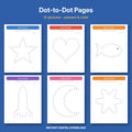 Dot-to-Dot Activity Pages | 12 Connect the Dots Printables for Kids + Answer Key