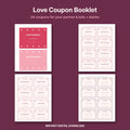 Love Coupon Booklet | Printable Valentine Coupons for Your Partner & Kids