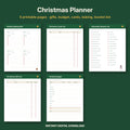 Christmas Planner Printable | Gift List, Holiday Budget, Card List & December Bucket List